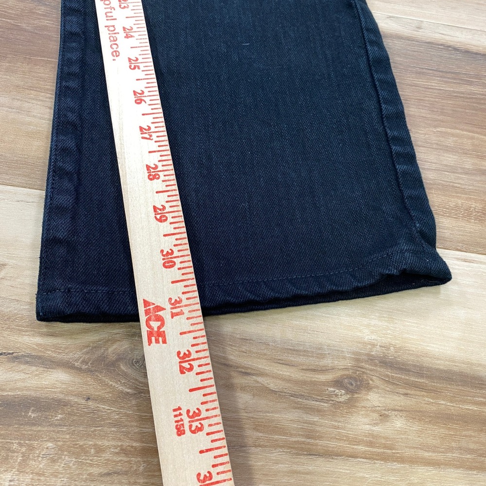 Bonobos Travel Jeans Mens 33x32 Minimalist Cotton Straight Black Made in USA - Picture 6 of 9